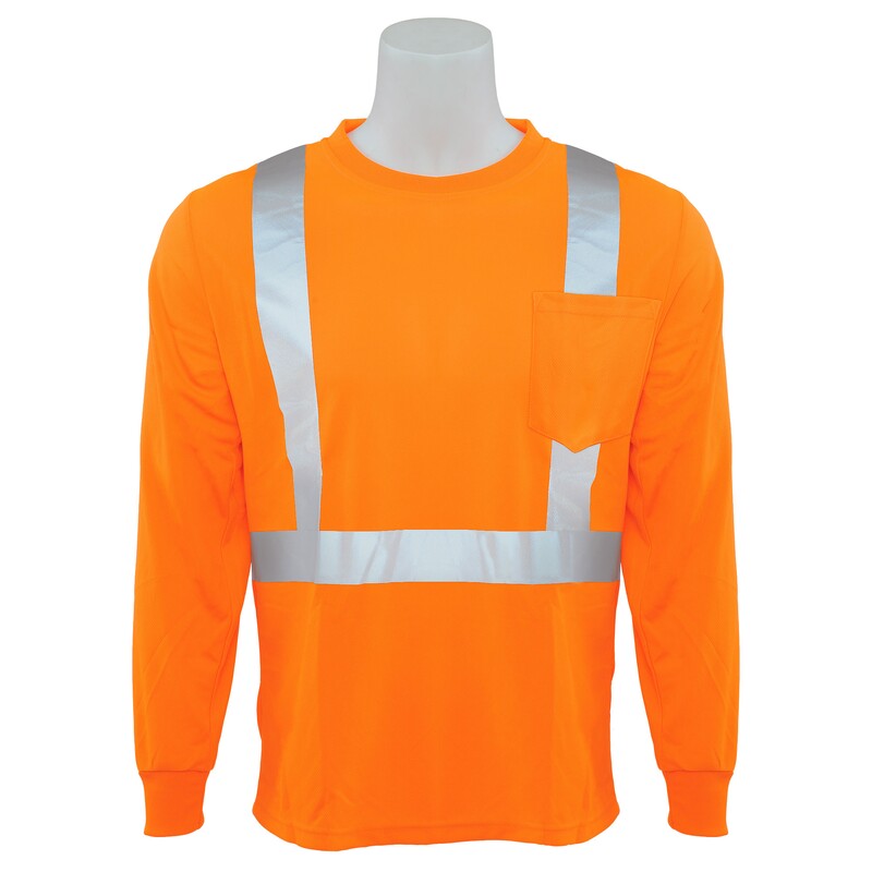 9007S CLASS 2 LONG SLEEVE MESH T-SHIRT