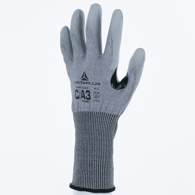 Guantes con revestimiento de polímero de primera calidad con protección contra cortes A3