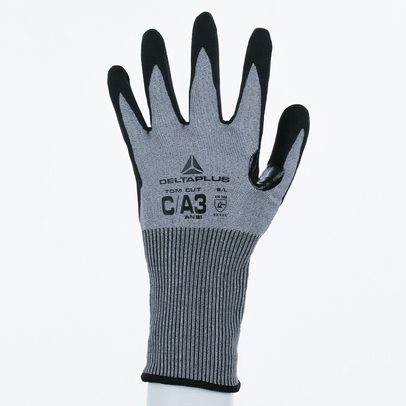 Guantes con Revestimiento de Nitrilo de Espuma Premium con Protección contra Cortes A3
