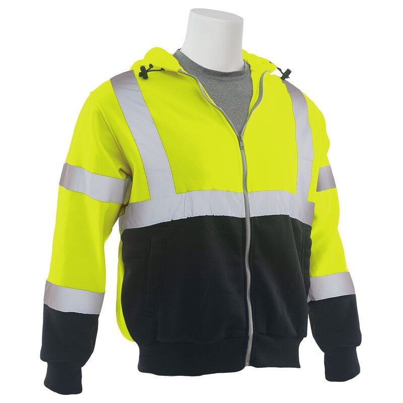 SUDADERA CON CAPUCHA Y CREMALLERA CLASE 3 W375B
