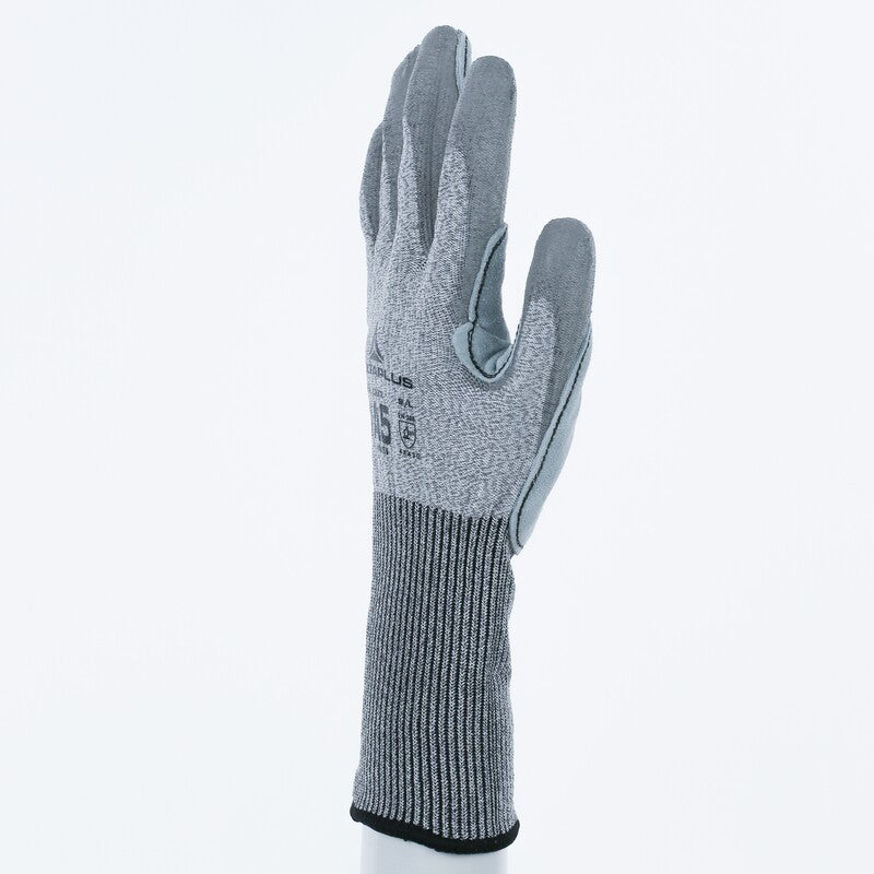 Guantes anticorte A5 con cuero vacuno