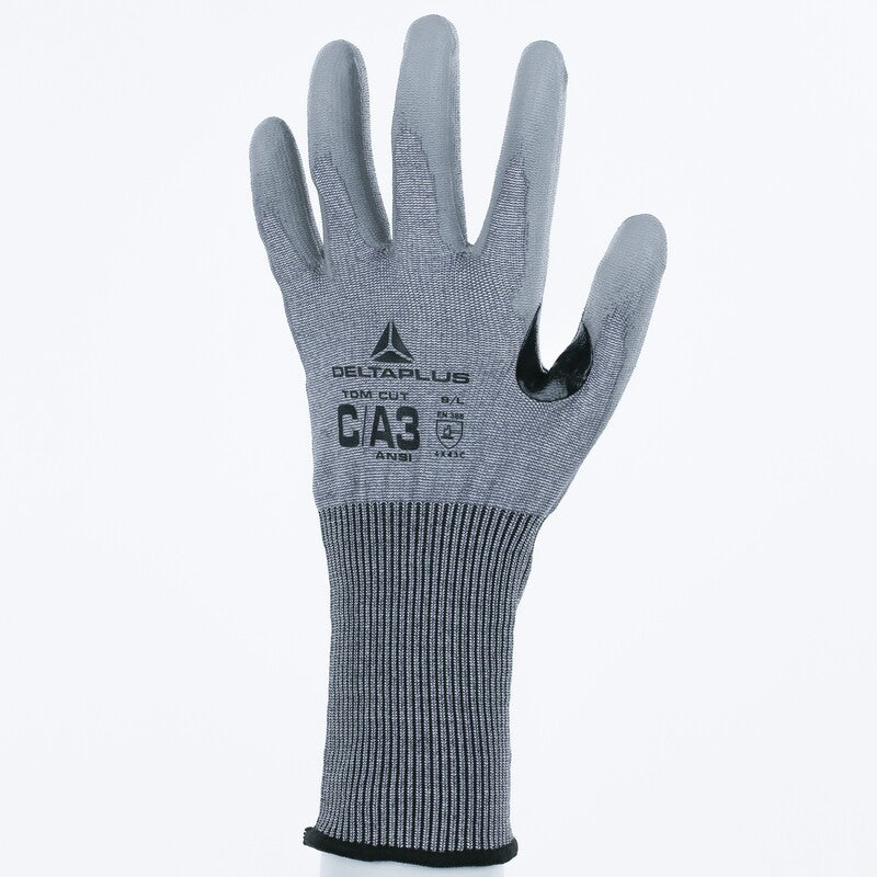 Guantes con revestimiento de polímero de primera calidad con protección contra cortes A3