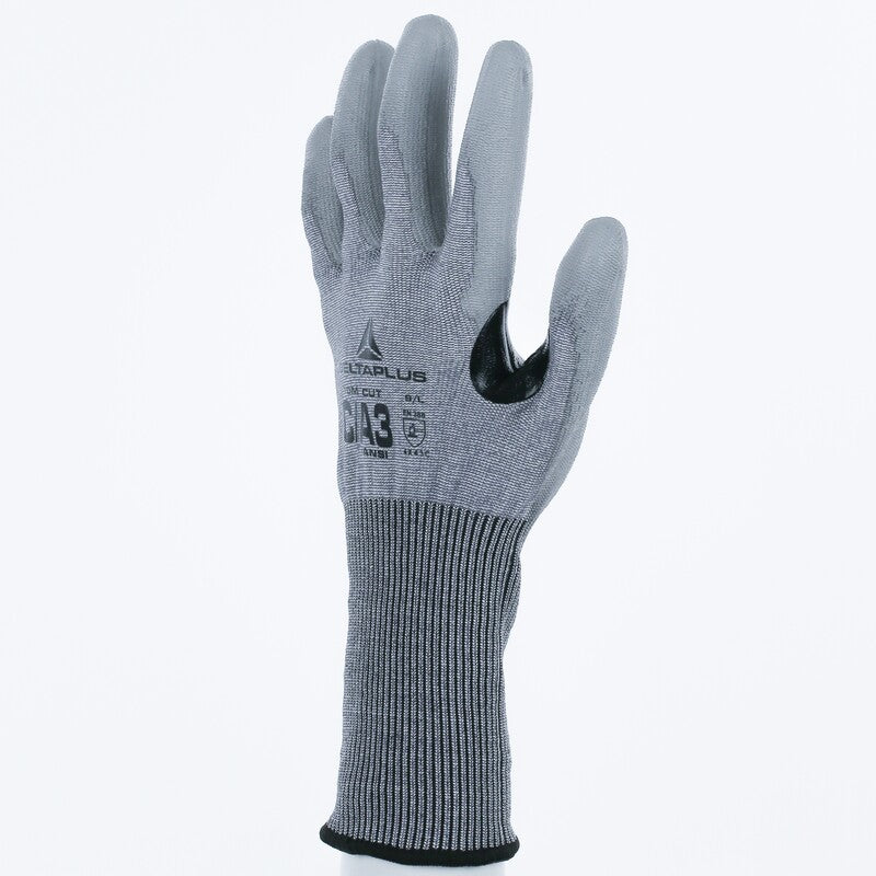 Guantes con revestimiento de polímero de primera calidad con protección contra cortes A3