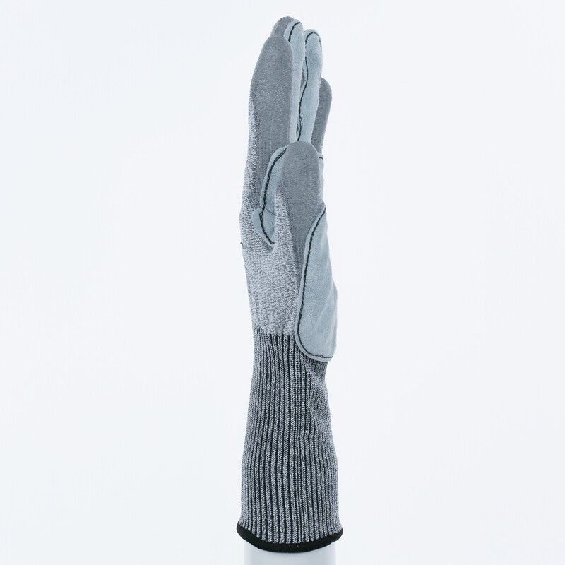 Guantes anticorte A5 con cuero vacuno