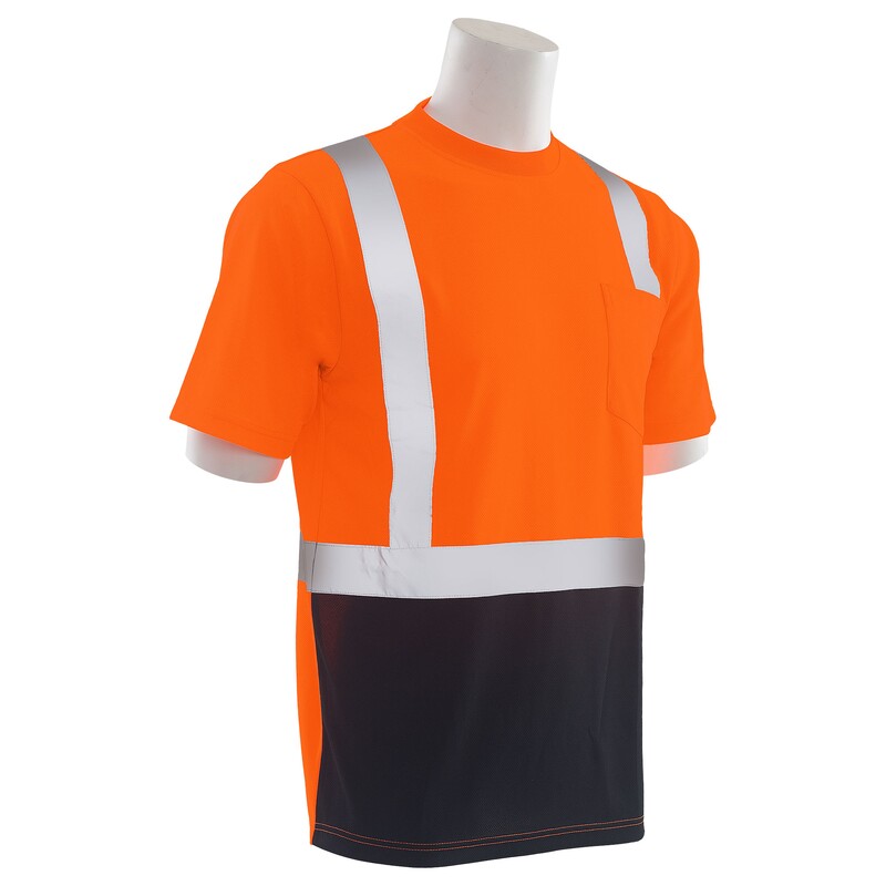CAMISETA DE MANGA CORTA NEGRA DE CLASE 2 9601SB