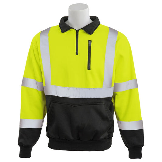 SUDADERA W379B CLASS 3 CON CIERRE DE CUARTO DE CREMALLERA