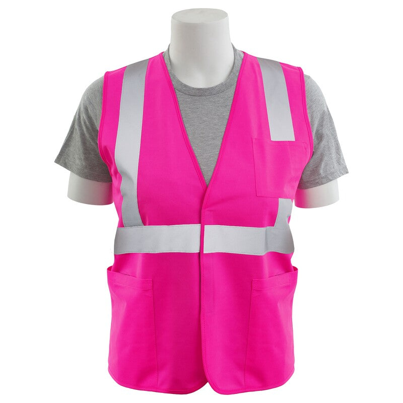 S762P PINK NON-ANSI SAFETY VEST