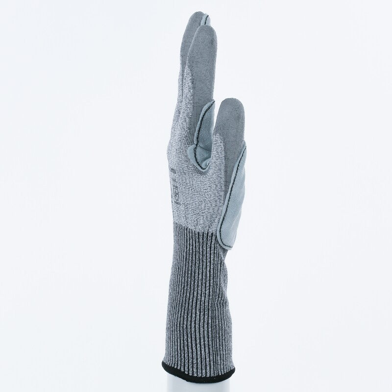 Guantes anticorte A5 con cuero vacuno