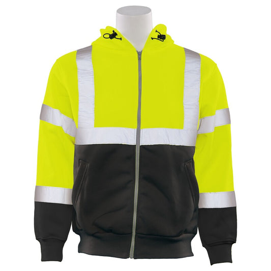 SUDADERA CON CAPUCHA Y CREMALLERA CLASE 3 W375B
