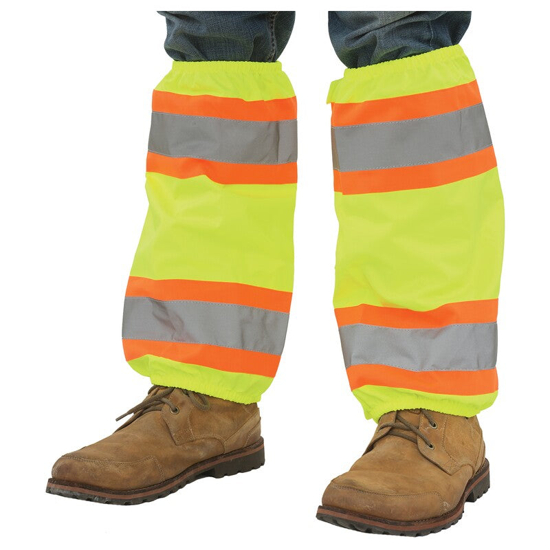 S487 CLE LEG GAITER LM/OR PR/1