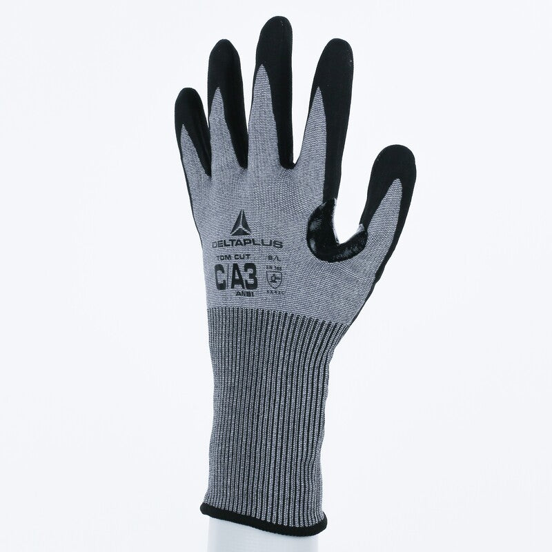 Guantes con Revestimiento de Nitrilo de Espuma Premium con Protección contra Cortes A3